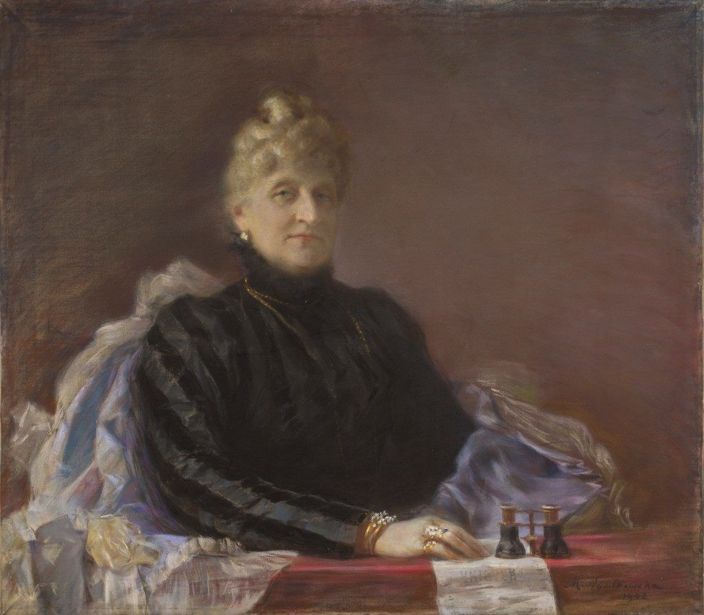 Portrait of Julia Wiemanowa by Maria Nostitz-Wasilkowska (1902)